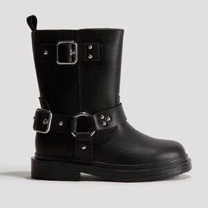 H&M Kids/ Girls Moto Boots (NWT)